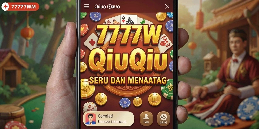 Tampilan menarik saat bermain QiuQiu di 7777W.