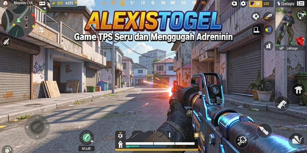 Tampilan gameplay ALEXISTOGEL yang intens dan penuh aksi.