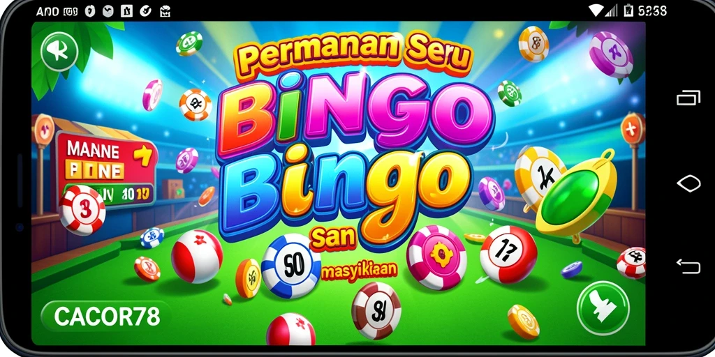 Screenshot gameplay <strong>CACOR78</strong> dengan suasana Bingo yang seru.
