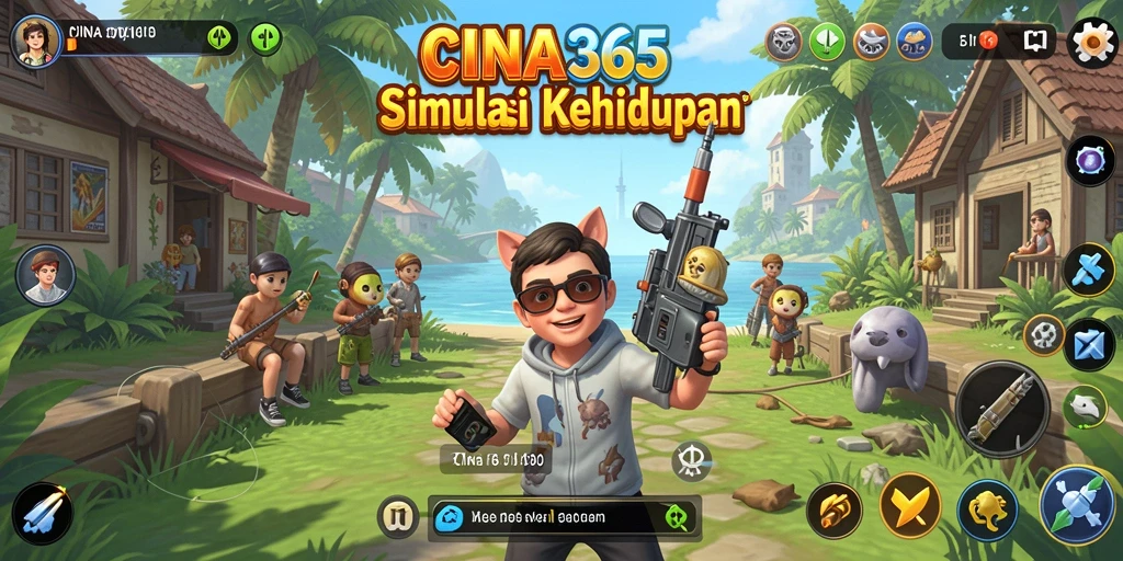 Tampilan gameplay dari CINA365 yang mendalam dan realistis.