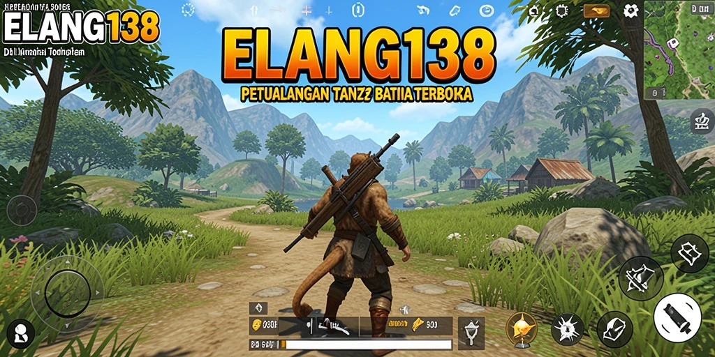 Screenshot gameplay ELANG138 menampilkan petualangan seru di dunia terbuka.