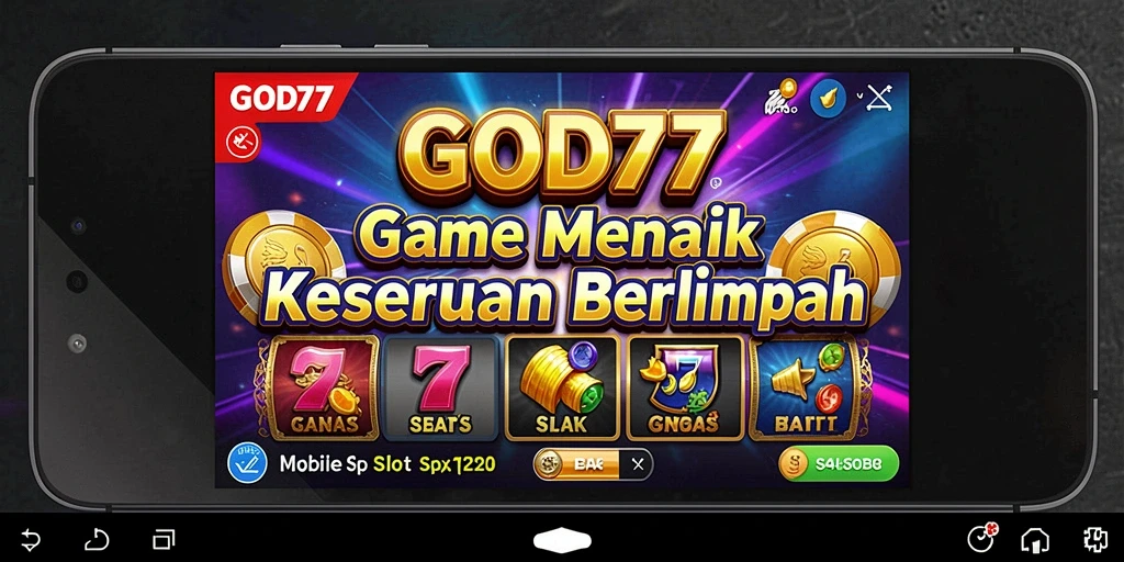 Tampilan menarik dari gameplay Slot GOD77 yang mendebarkan.