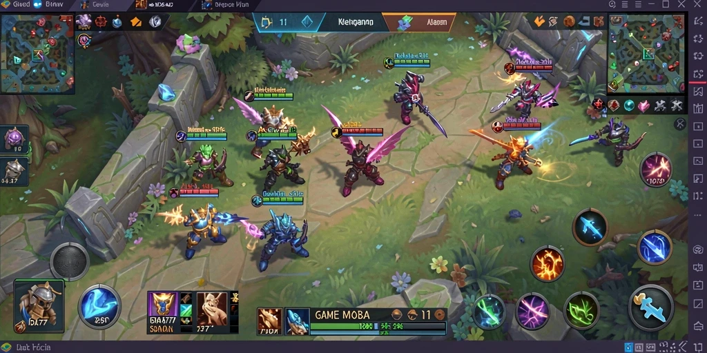 Gameplay MOBA yang mendebarkan di dalam IDA777.
