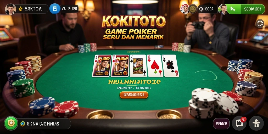 Tampilan menarik dan gameplay seru di KOKITOTO