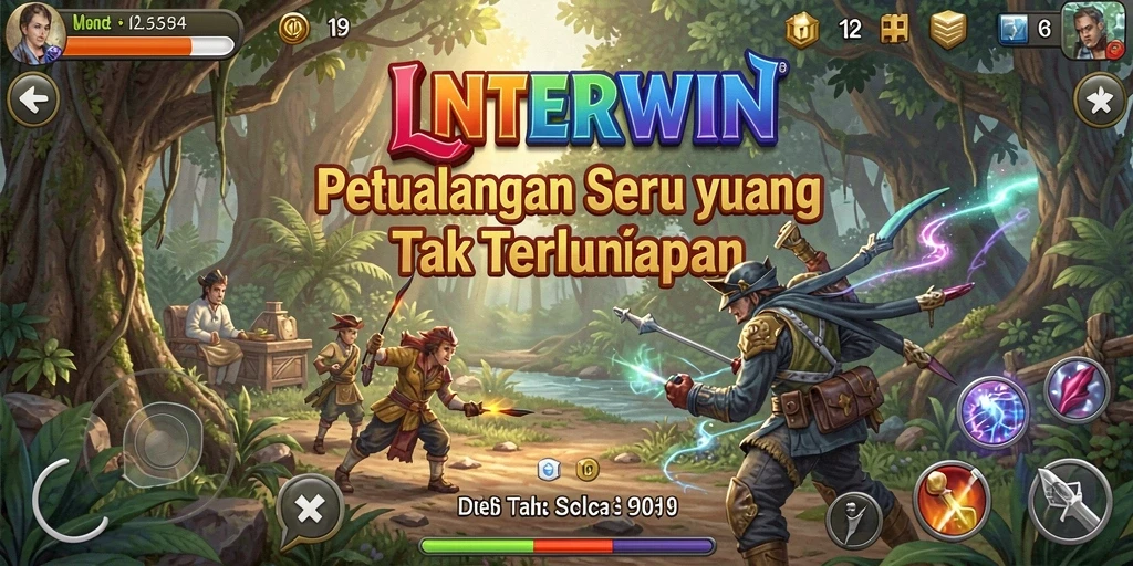 Tampilan gameplay <strong>LNTERWIN</strong> yang menarik dan penuh tantangan dalam petualangan.