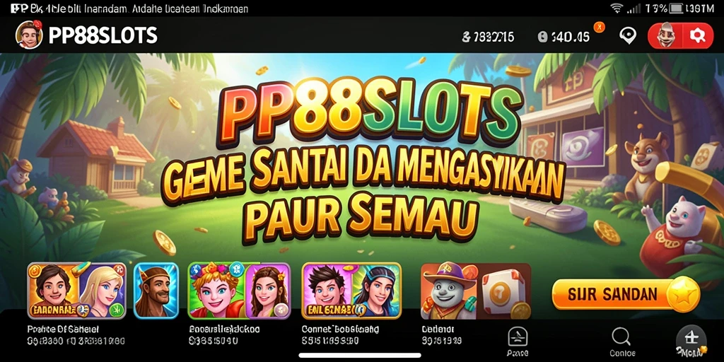 Screenshot gameplay PP88SLOTS yang menampilkan keseruan bermain slot.