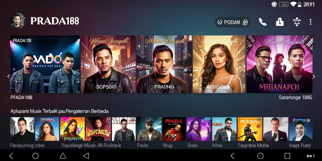 Gameplay menarik PRADA188 dengan berbagai pilihan lagu.