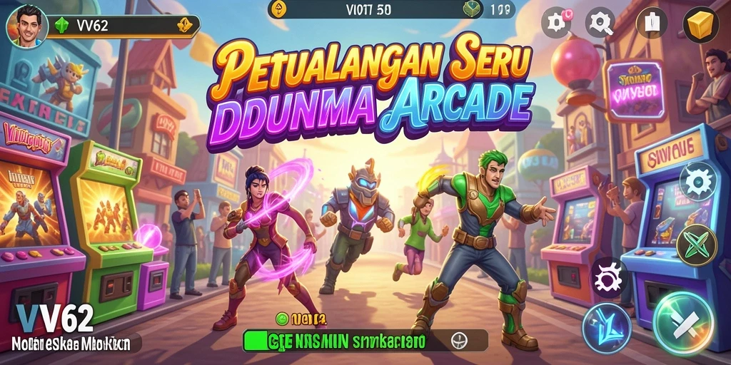Tampilan gameplay seru dari VV62 dengan berbagai tantangan menarik.